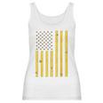 American Flag Honeycomb Honey Bee Women Tank Top