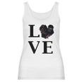 Black Silkie Chicken Love Pet Owner Women Tank Top