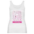 Blu Magnolia Co Girls I Am Going To Be A Big Sister Women Tank Top