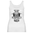 Brisco Brands Dont Mess With Me Grandma Is A Biker Newborn Baby Boy Girl Romper Women Tank Top