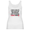 Womens Criminal Minds Morgan And Garcia Women Tank Top