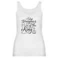 Daughter Of The King Jesus Royalty Crown Christian Women Tank Top