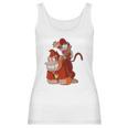 Donkey And Diddy Kong Piggy Back Ride Cute Women Tank Top