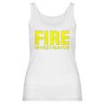 Fire Marshal Commissioner Firefighters Investigators Duty Women Tank Top