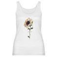 Foulian Sunflower Faith Cross Faith Christian Women Tank Top