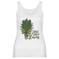 Girls Love Flowers Weed Drug Marijuana Weed Cannabis Women Tank Top