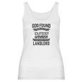 Womens God Found The Cutest Women Made Them Landlord Women Tank Top