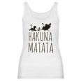 Hakuna Matata Women Funny Letter Print Casual Graphic Women Tank Top