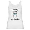 Llamastay 6 Feet Away No Probllama Social Distancing Women Tank Top