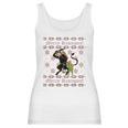 Merry Krampus Funny Ugly Christmas Women Tank Top