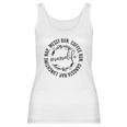 Messy Bun Coffee Run Gangsta Rap Mom Life Women Tank Top