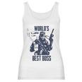 Metal Gear Solid Best Boss Coffee Women Tank Top