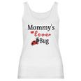 Mommys Love Bug White Puppy Dog Women Tank Top