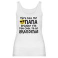 Mothers Day For Cool Nana Grandma Emoji Shades Women Tank Top