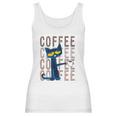 Pete The Cat Pete With Coffee Women Tank Top