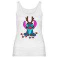 Reindeer Stitch Merry Christmas Women Tank Top