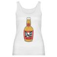 The Simpsons Duff Beer Bottle Women Tank Top