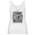 Straight Outta Missouri University Of Science And Technology Funny Gift Women Tank Top