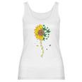 Sunflower Marijuana Cannabis Stoner Weed You Are My Sunshine Women Tank Top