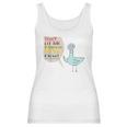 Teacher Dont Let The Pigeon Get Too Close Funny Gift Women Tank Top