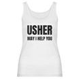 Usher Uniform Christians Gift Women Tank Top