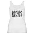 Womens Vintage Mama Honey Badger Women Tank Top