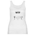 Wtf Wine Turkey Family Funny Thanksgiving Day Gear Women Tank Top