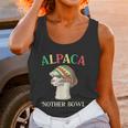 Alpaca Nother Bowl Weed Smoking Llama Cannabis Leaf Stoner Graphic Design Printed Casual Daily Basic Women Tank Top