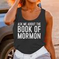 Ask Me About The Book Of Mormon Lds Missionary Lds Missionary Gift Lds Mission Missionary Women Tank Top