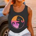 Cat Yin Yang Shirt Cat Ying Yang Shirt Cat Mama Cat Dad Women Tank Top