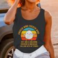 Chicken Wing Chicken Wing Song Lyric Hot Dog Bologna Retro Vintage Women Tank Top