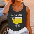 Drink Beer From Washington State Flag Vintage Funny Tshirt Women Tank Top