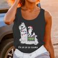 Fla La La Llama Pitbull Is Riding Llama FunnySh Women Tank Top