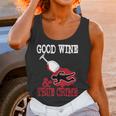 Good Wine True Crime Funny Wine Lover Murderino Tee Women Tank Top