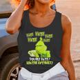 Grinch Drinking Coffee Double Hate Loathe Entirely Women Tank Top