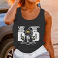 Iowa Hawkeyes Dad A Son’S First Hero A Daughter’S First Love Women Tank Top