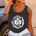 Kansas City Missouri Fire Rescue Department Firefighters Women Tank Top