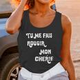 Mindy Kaling Tume Fais Rougir Mom Cherie Women Tank Top