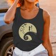 Nightmare Christmas Jack Skellington Sally Romance Moon Women Tank Top