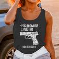 Owner Victim You Choose Firearm Men Women Women Tank Top