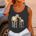 Palomino Pinto Mare Foal Paint Horses Women Tank Top