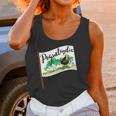 Poguelandia Flag With Chicken In Coconut Bra Women Tank Top