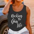 Rocking The Gia Life Funny Cute Proud Nana Women Tank Top