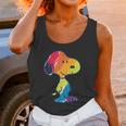 Shirt Rainbow Snoopy Women Tank Top