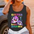 Sister Of The Baby Shark Women Tank Top