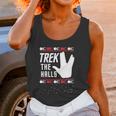 Star Trek Christmas Trek The Halls Ugly Apparel Women Tank Top