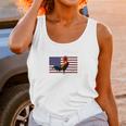 American Rooster Chicken Cock Strong Usa Pride Women Tank Top