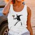 Banksy - Rage Flower Thrower Women Tank Top