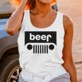 Beer Jeep Women Tank Top