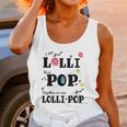 Funny Lolli Pop Lollipop Grandparents Couples Women Tank Top